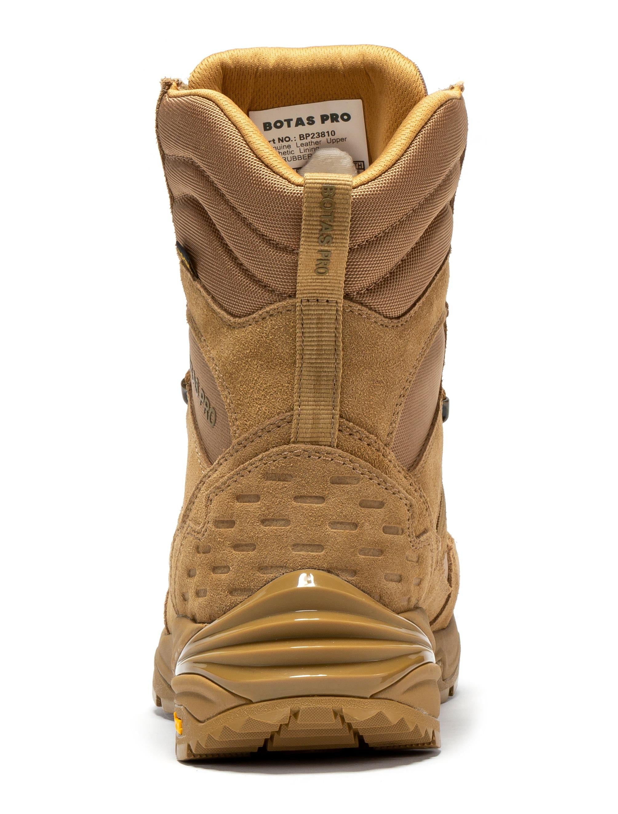 Botas Pro Sand 8 Inch Waterproof Tactical Boots with VIBRAM® Traction Lug Outsole  BP22810